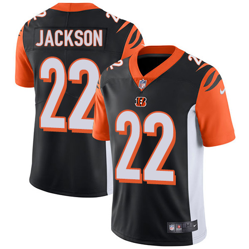 Nike Bengals #22 William Jackson Black Team Color Men's Stitched NFL Vapor Untouchable Limited Jersey - Click Image to Close